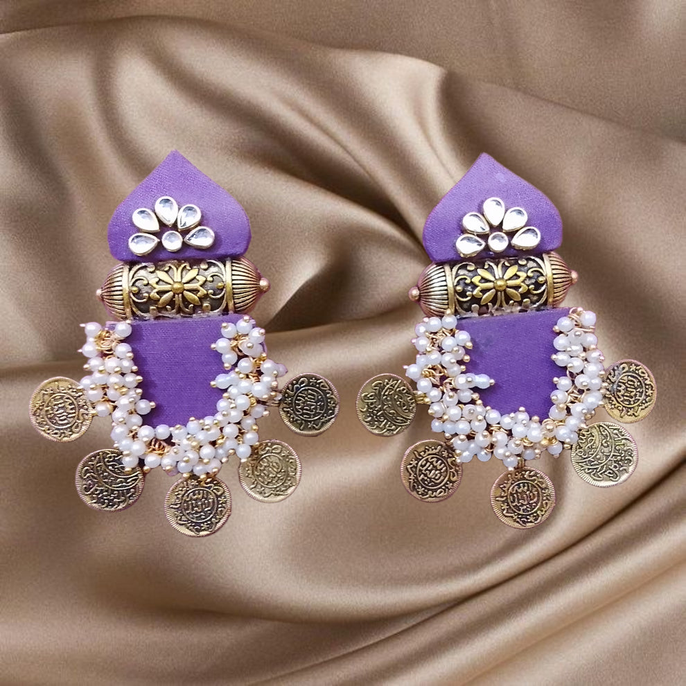 Coin Pearl Chandbalis