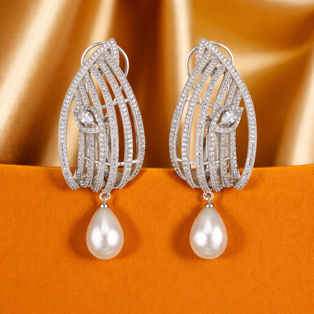 Silver Mist Pearl Drops