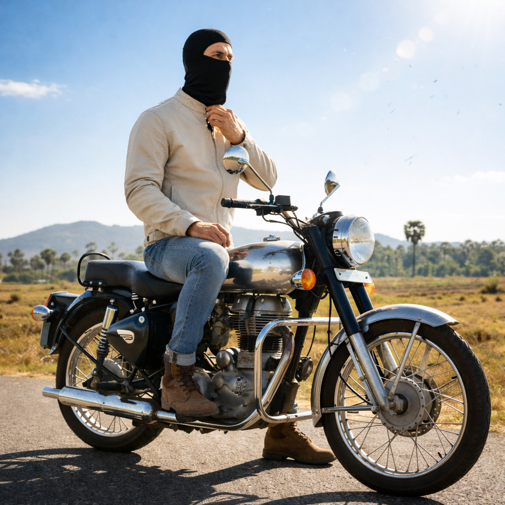 UV Protection Balaclava Face Mask for Men & Women | Anti-Viral, Anti-Bacterial, Sweat-Wicking Bike & Outdoor Mask
