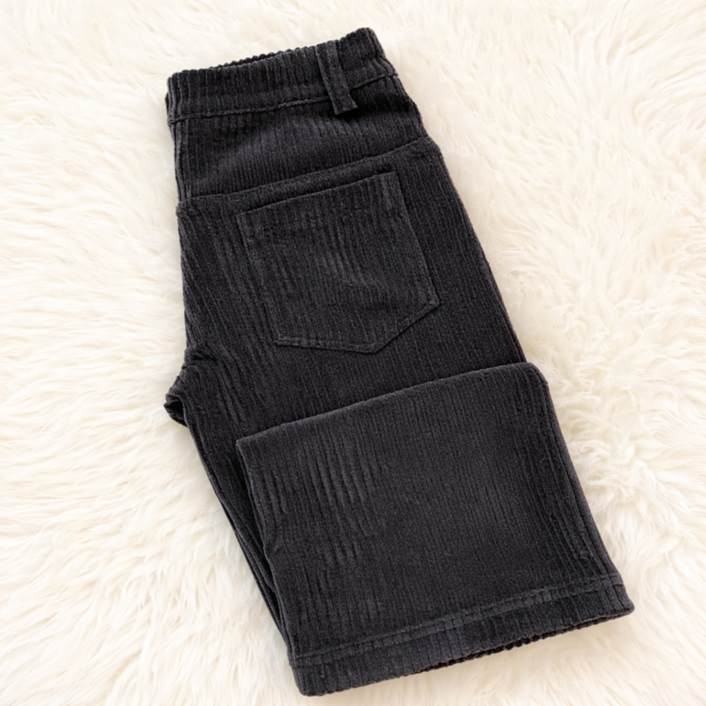 Women’s Velvet Bell-Bottom Pants