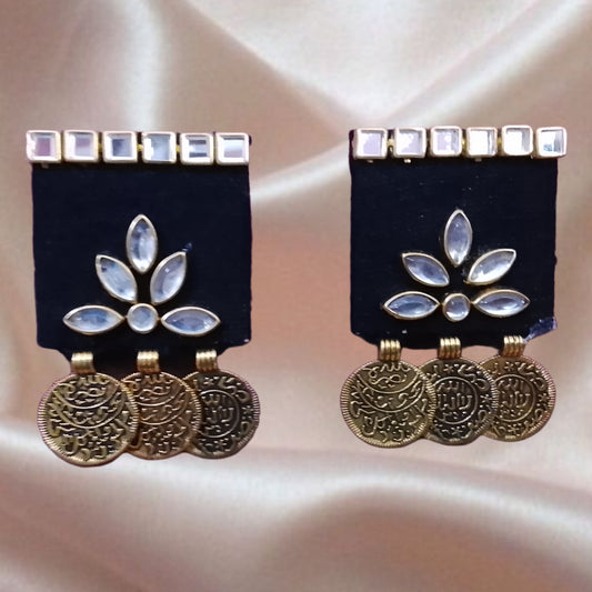 Coin Drop Earrings