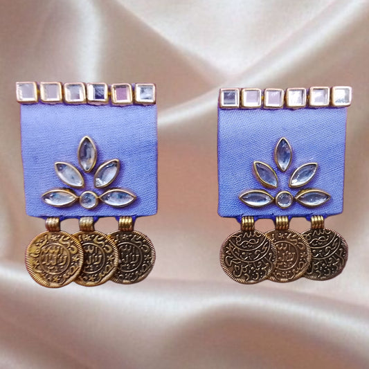 Coin Drop Earrings
