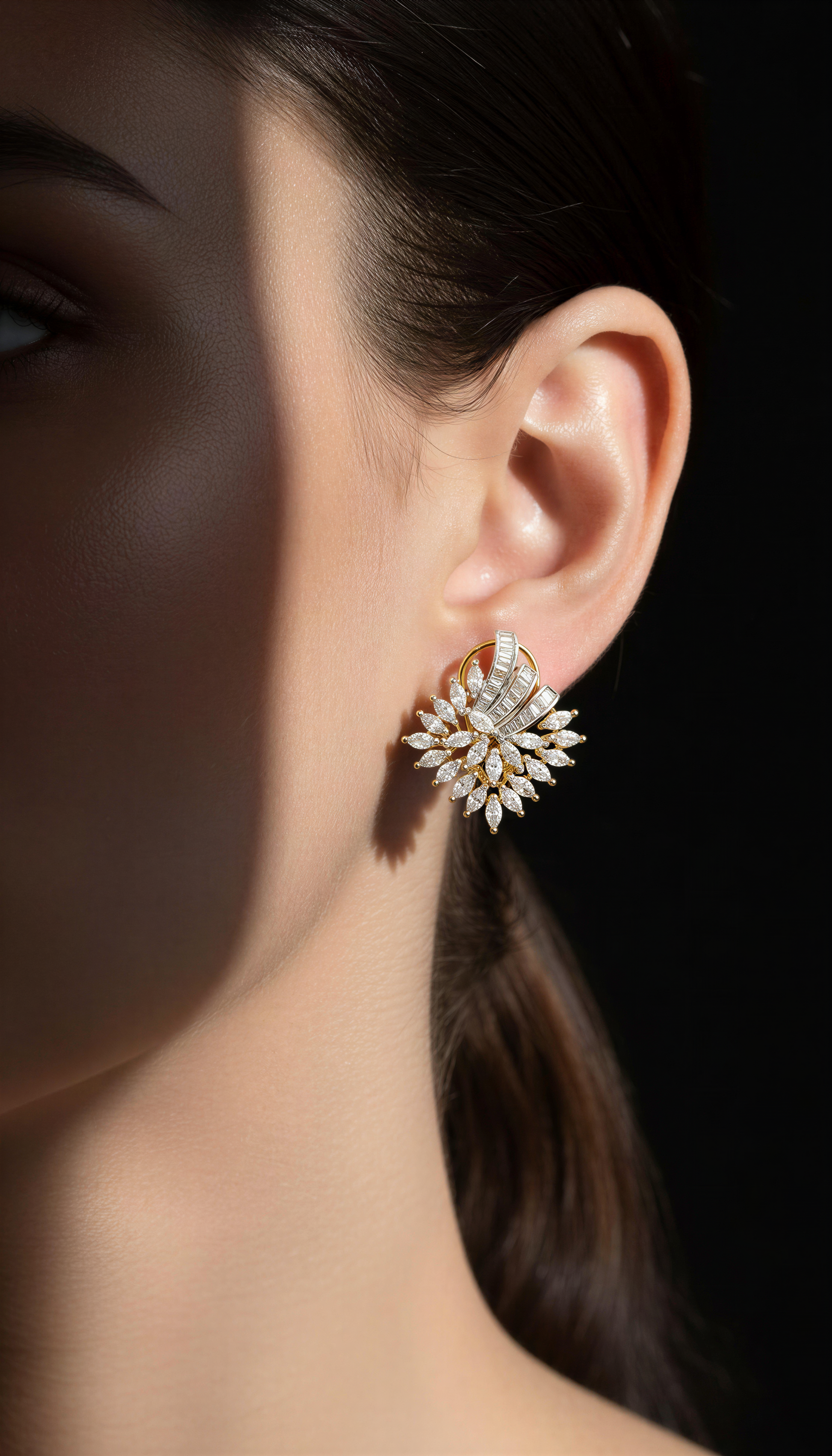 Divinora Elite Crystal Fusion Earrings