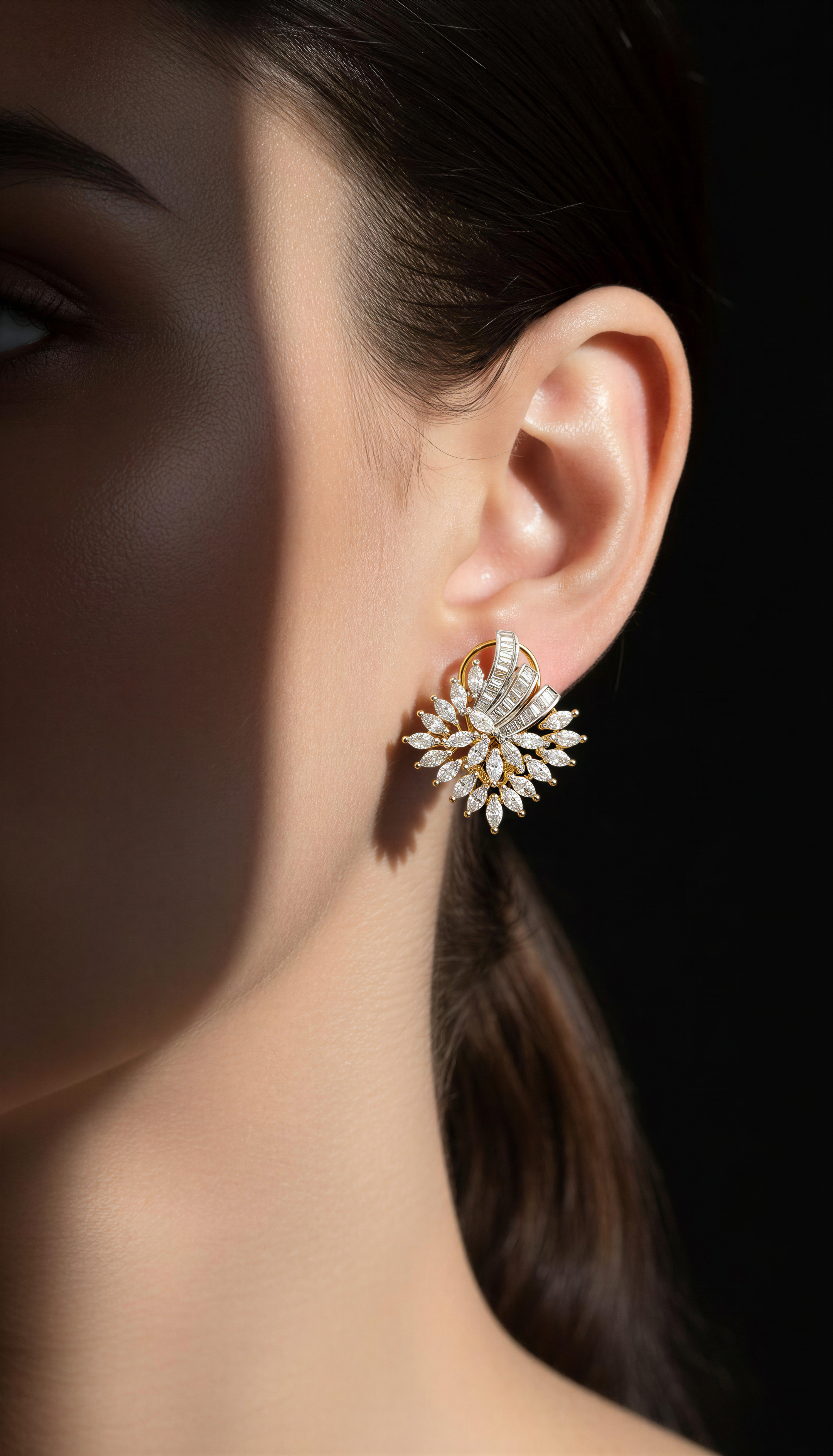 Divinora Elite Crystal Fusion Earrings