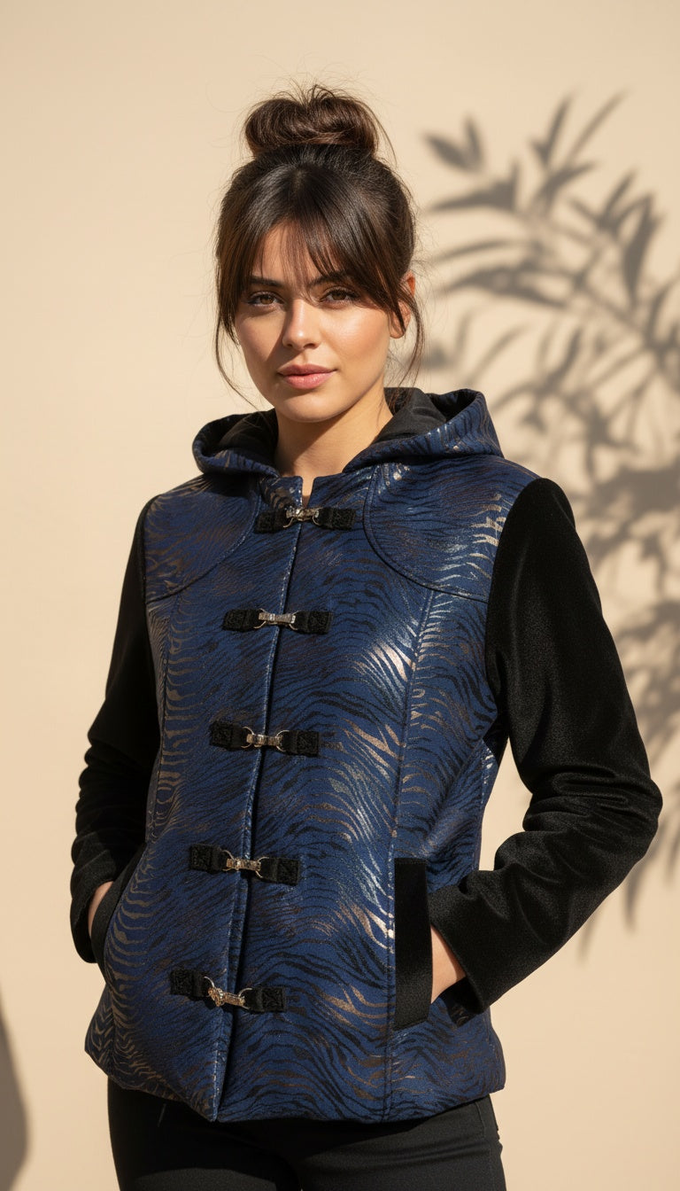 Divinora Suede Designer Winter Jacket